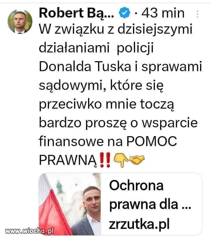 Żeby nie wzbudzać podejrzeń, że...