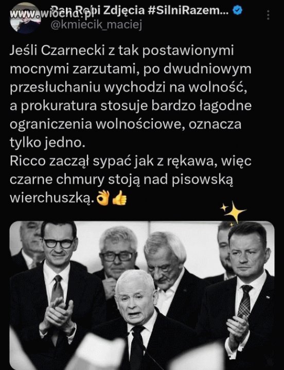Czarne chmury nad pisowską mafią
