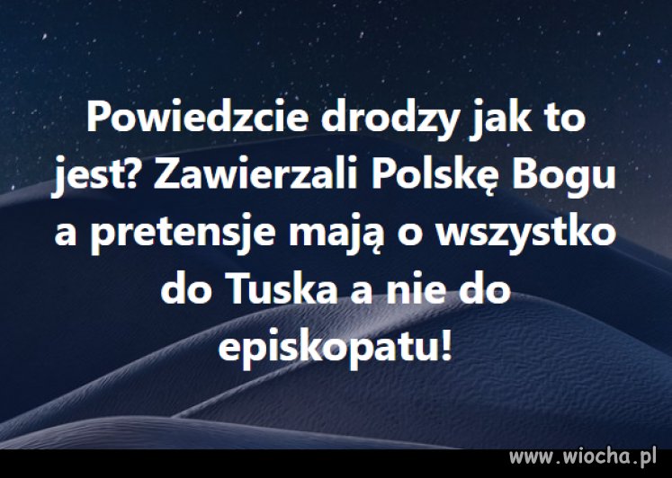 Bo PiSowcy tak mają ... Dla nich cały świat to ...