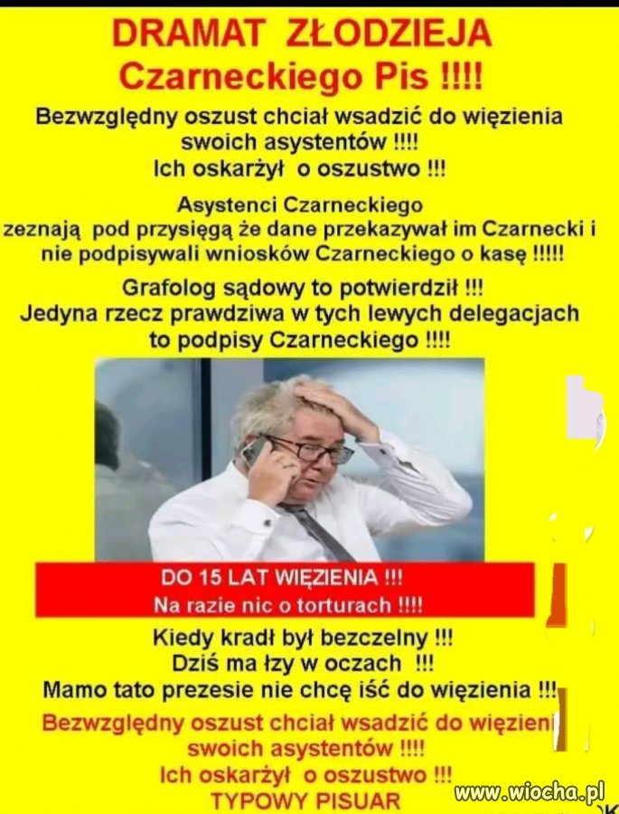 Złapią cie za rękę