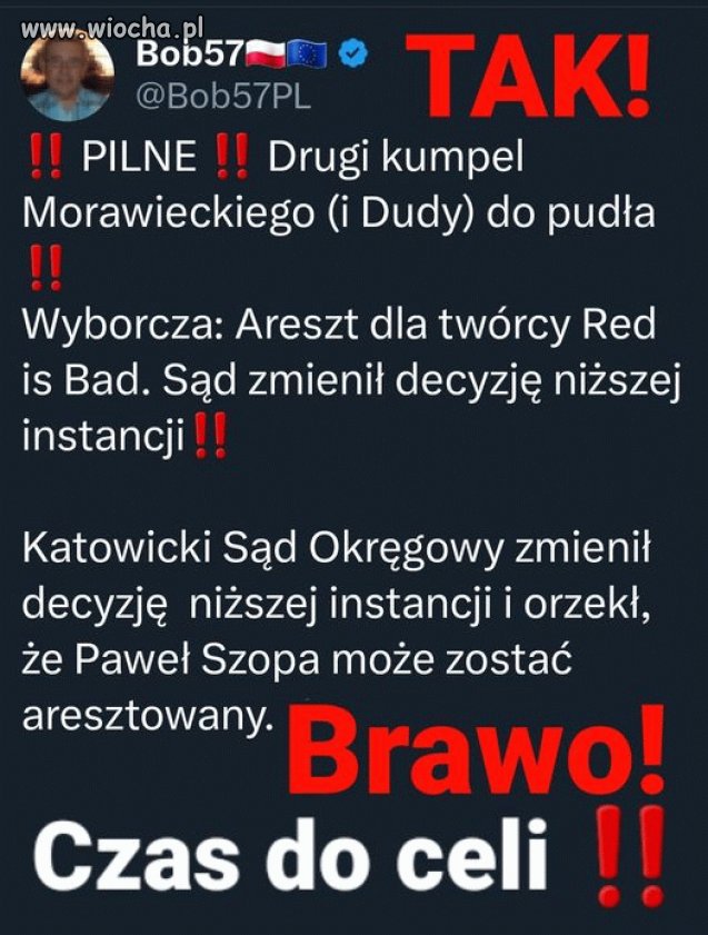 Miejsce przestępców jest za kratami