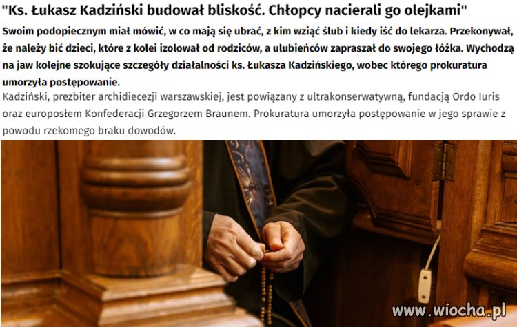 Ksiądz, poseł Braun i ordo iuris