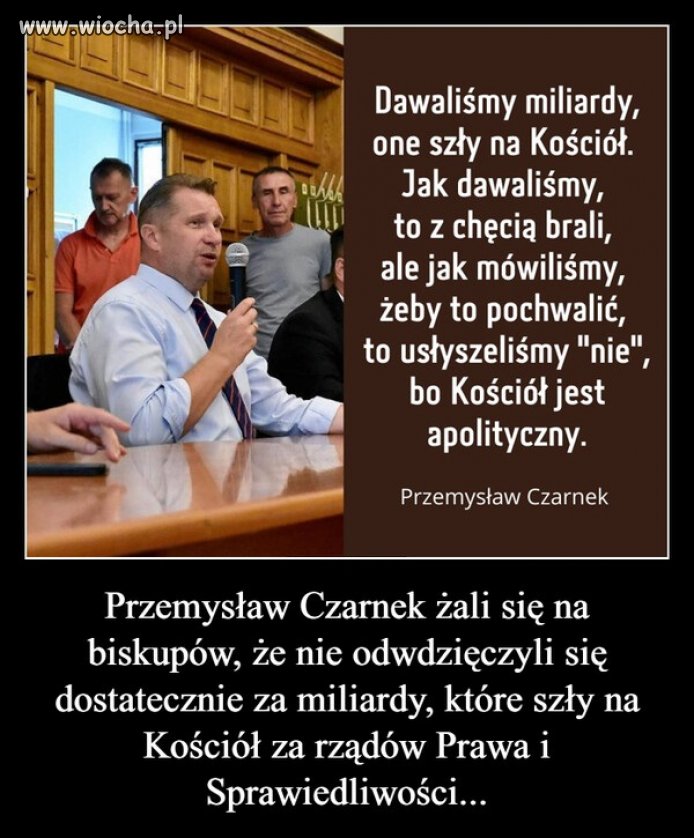Ten debil niczego się przez te lata nie nauczył !