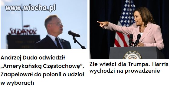 To mamy pierwszy sukces Dudy