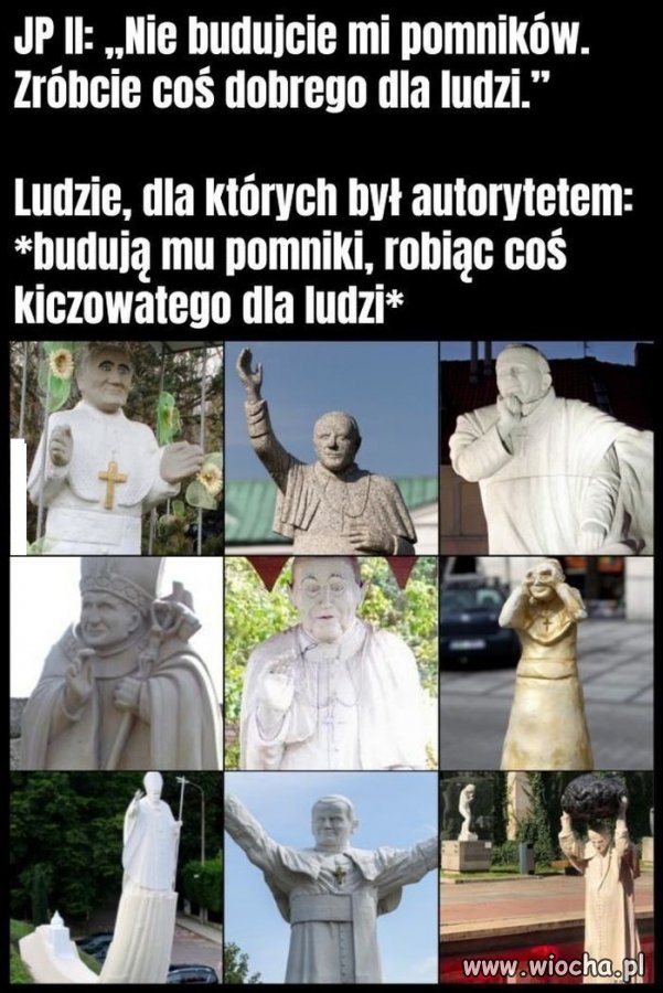 Słowa papieża, których naród