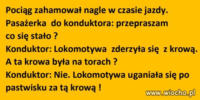 Głupie pytanie...