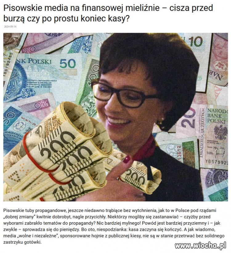 No Money No Honey, sekta kosciola i Rydzyk tez milcza!