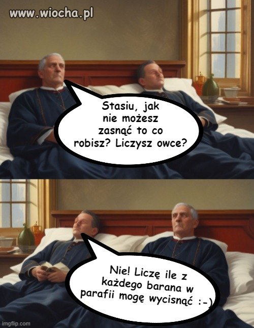 Czasami nawet xiądz ma problem