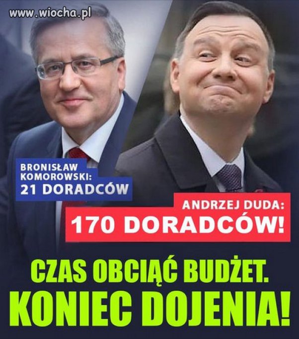 Im kto głupszy, tym więcej doradców potrzebuje...