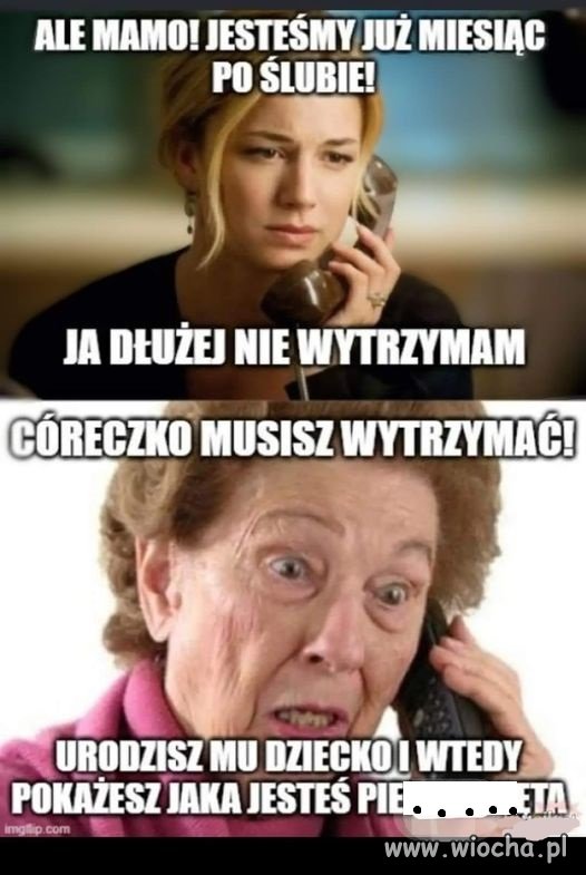 Mamusia pocieszy...