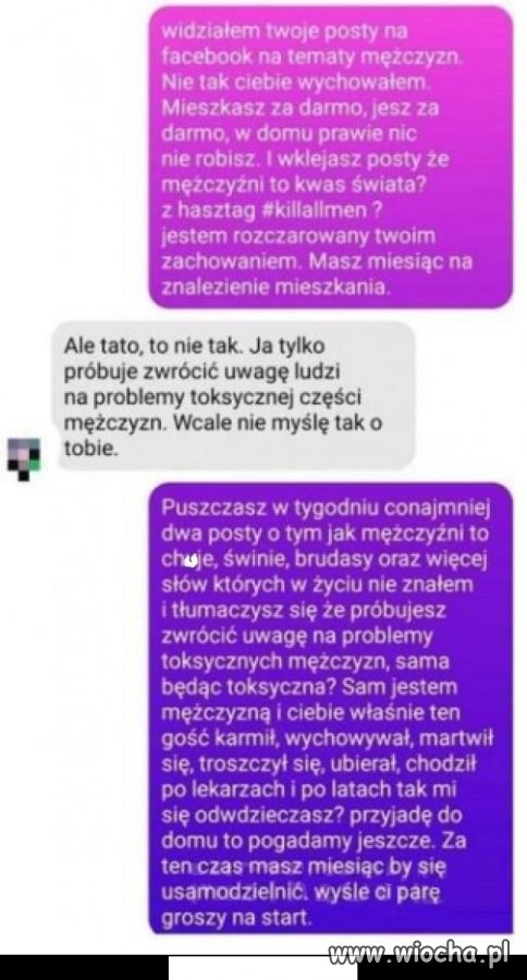 Zaoranie przemądrzałej feministki