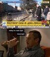 Prezydent i powódź 
