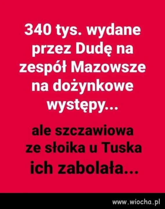 Naród walczy, cymbał tańczy. 