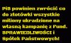 Dokładnie tak powinno być