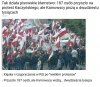 To była demonstracja siły, upadającego  PiSu...