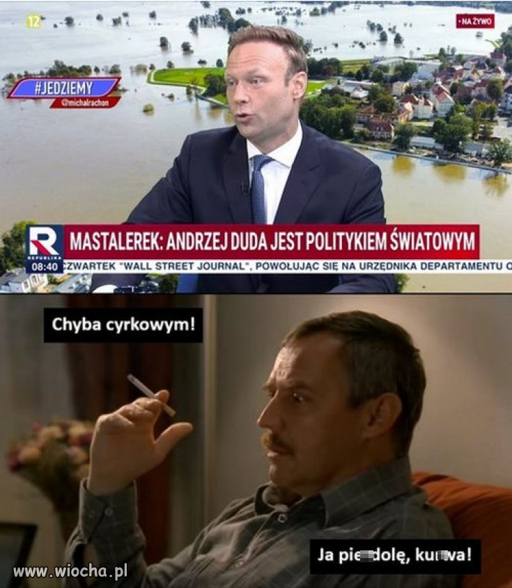 Kumie, chwalą nas! - A kto? - Wy nas, a my was.