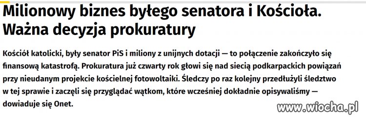 I jak ten biedny Tusk ma porządek szybko