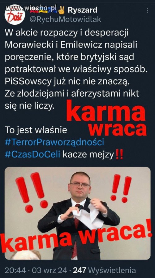 Jak mi nie przykro pisowskie błazny