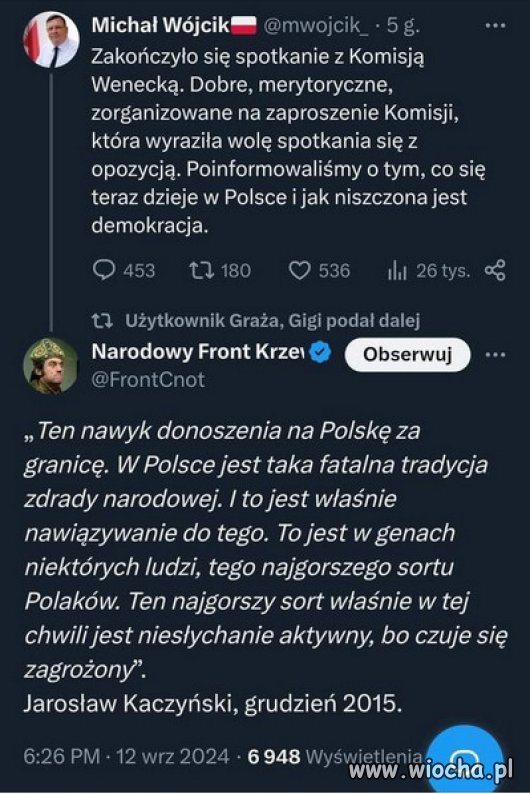 Kaczyński i jego "Moralność Kalego"