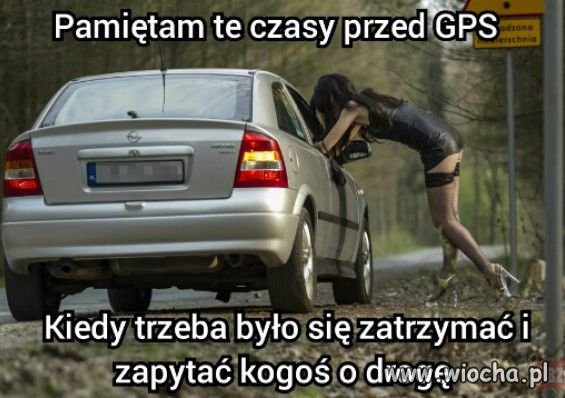 Gdy nie było nawigacji.
