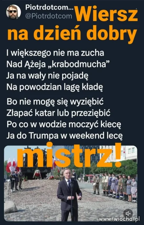Odrobinę poezji z rana ...