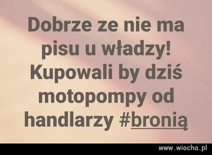 Całe szczęście, że oni już nie rządzą !