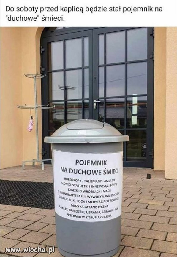 Znaczy biblię też. Tak samo jak koran i tore...