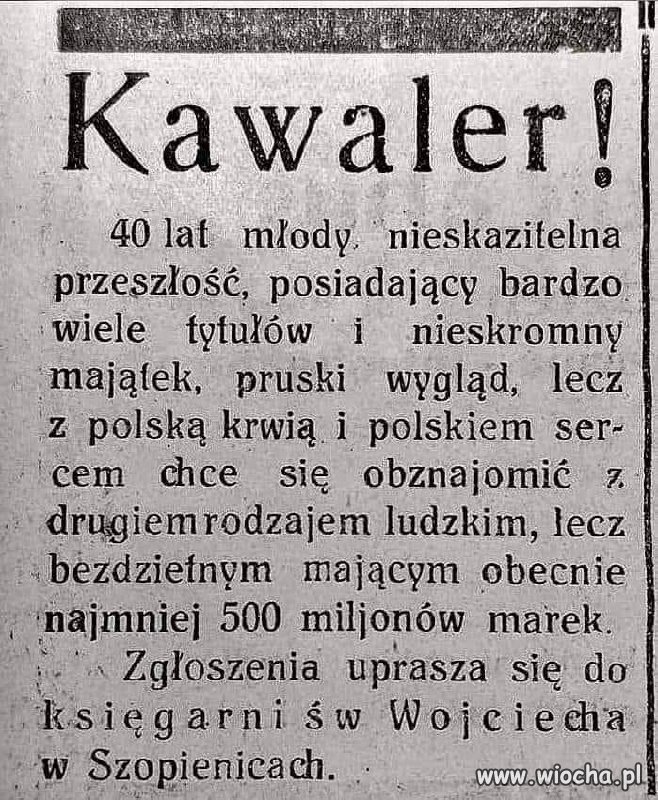 Kawaler obznajomi się 