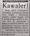 Kawaler obznajomi się 