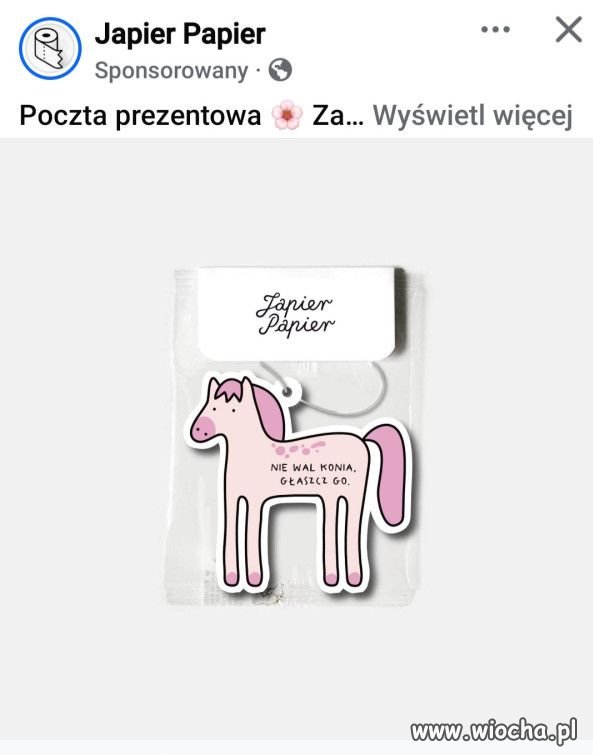 Zawieszka zapachowa.