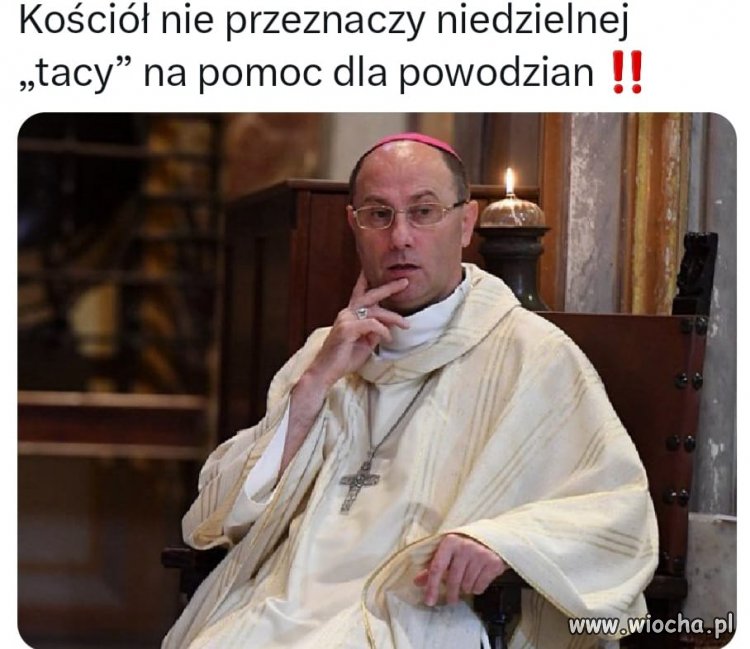 Czy kościół kiedykolwiek komukolwiek pomógł ?