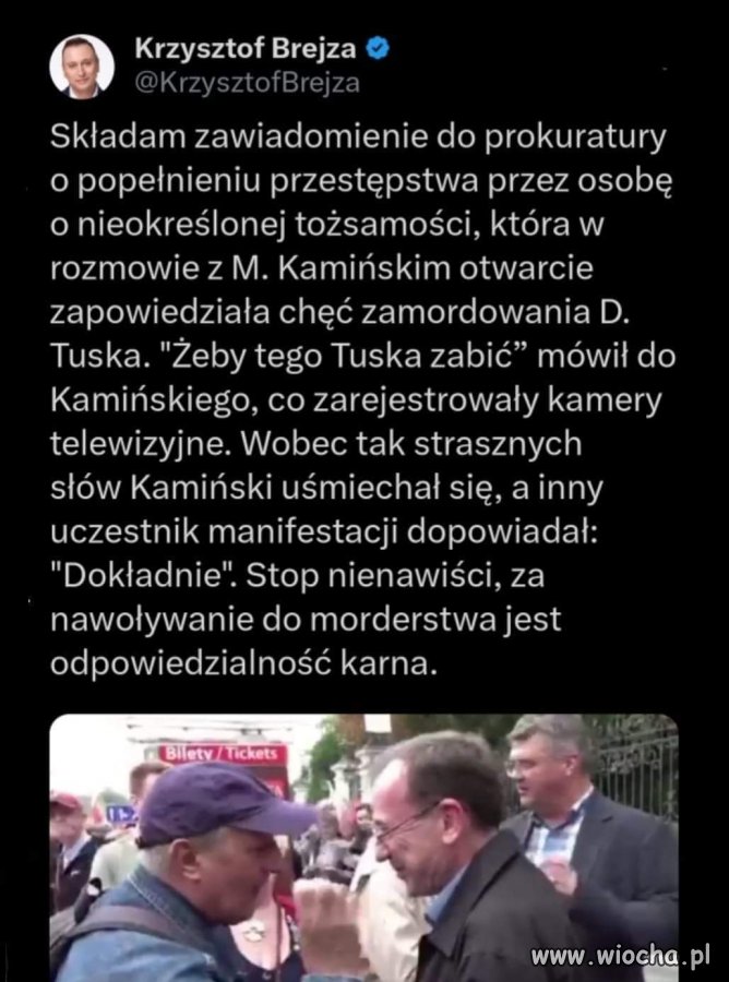 Przypomina sprawę Adamowicza