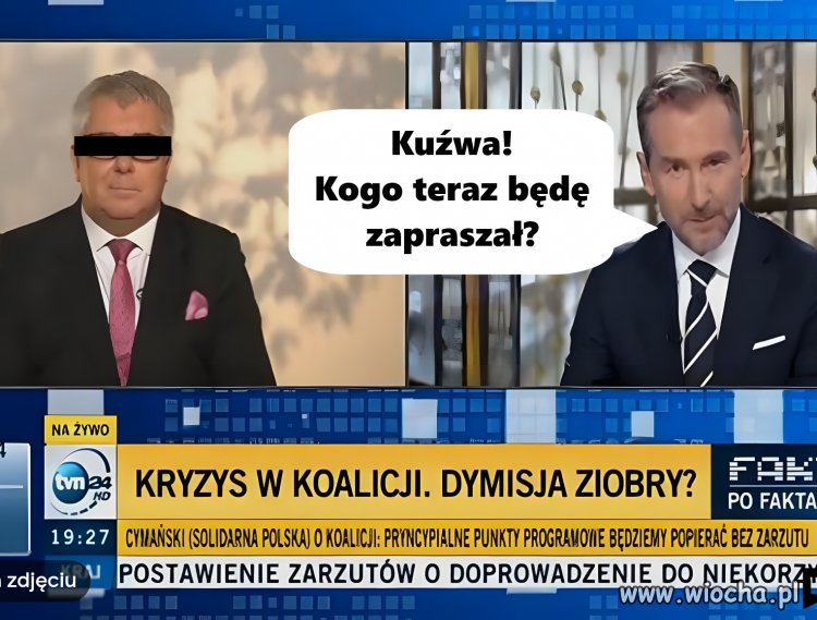 Ulubiony gość TVN.