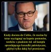 Na szczęście Matołuszek już oderwany od koryta ...
