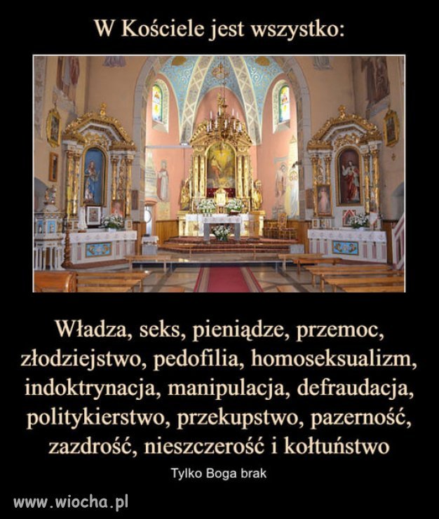 Taka smutna prawda. Pieniądze z tacy nie są na