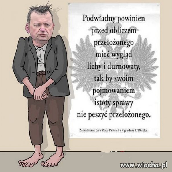 Kamerdyner i wazelina prezesa...on nikogo nie speszy 