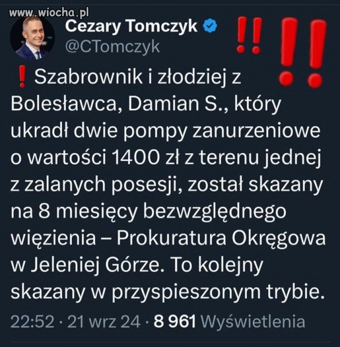 I dobrze. Tak trzymać.