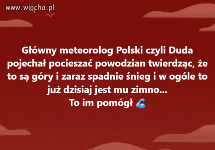 Anżej zawsze "wie" co powiedzieć