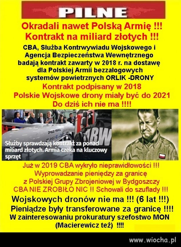 Mówiono, że PiS kradnie, gdzie popadnie ...