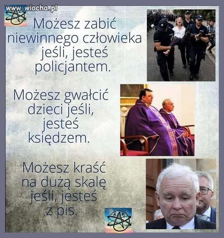 Nie jest ważne, czy w Polsce będzie kapitalizm, wolność słowa, czy będzie dobrobyt