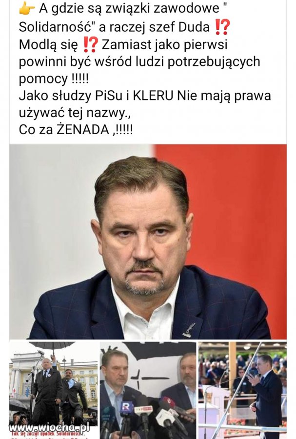 Może by ktoś od nich pojechał
