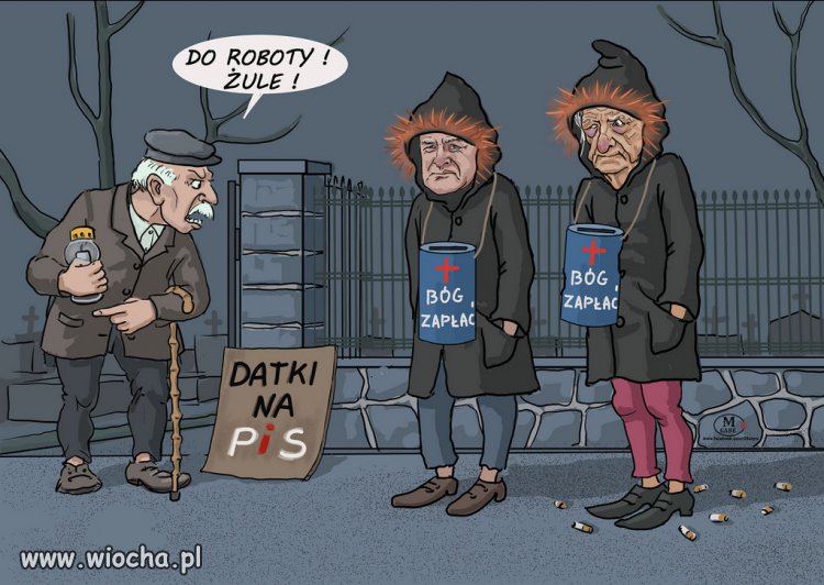 Złodzieje "Klubu milionerow" PiSu na żebrach...