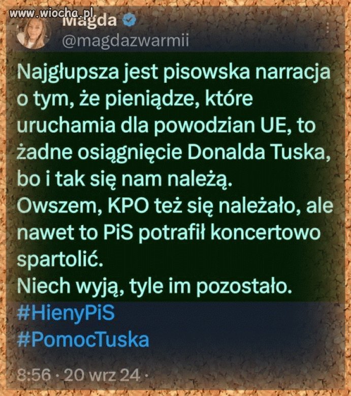 Tylko wycie pozostało pisowskim śmieciom