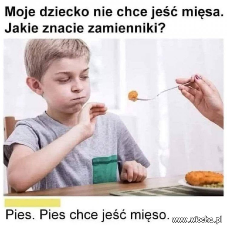 Gdy twoje dziecko nie chce jeść mięsa 
