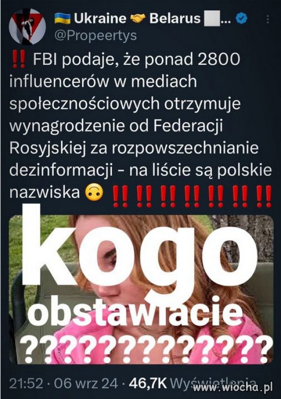 Kogo obstawiacie na wiocha.pl ?