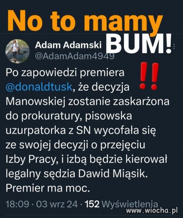 Wystraszyła się
