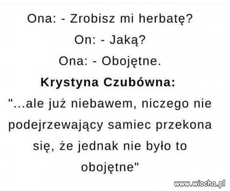 Jednak to nie jest obojętne 
