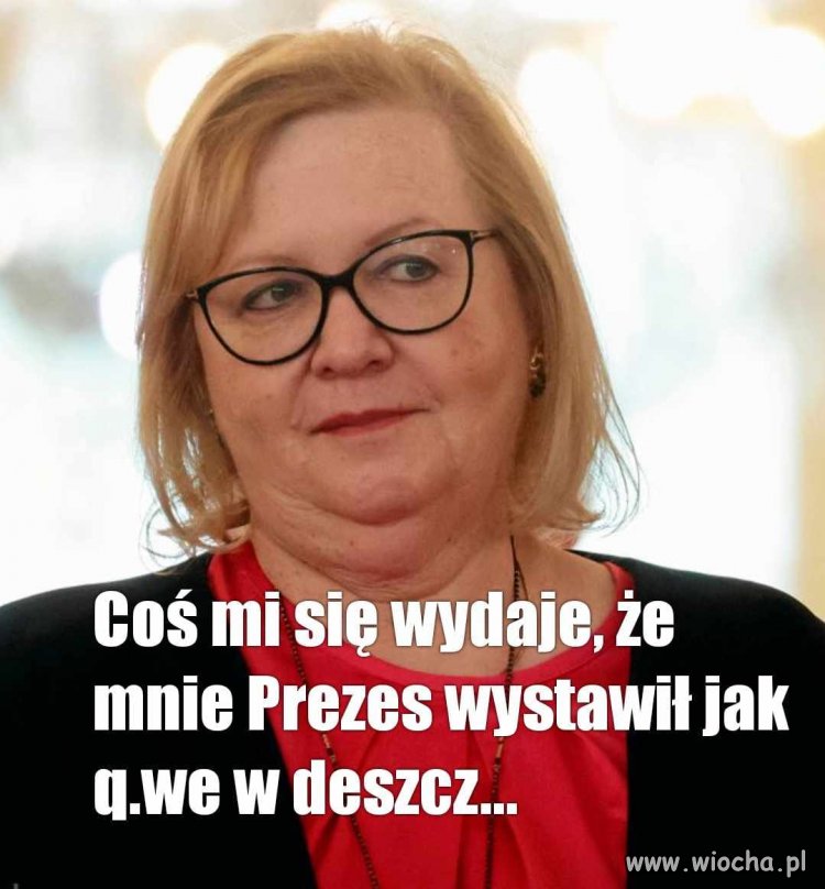 Za późno to zrozumiała ...