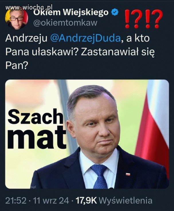 O tym pajac nie pomyślał