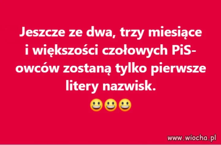 I tak ma być !